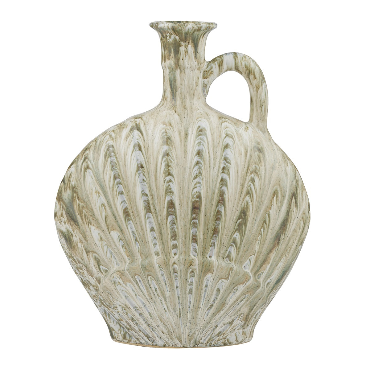 Aldo Ceramic Vase | Olive