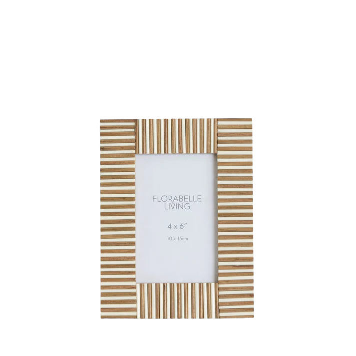 Oran Bone Inlay Photo Frame | 4 x 6"