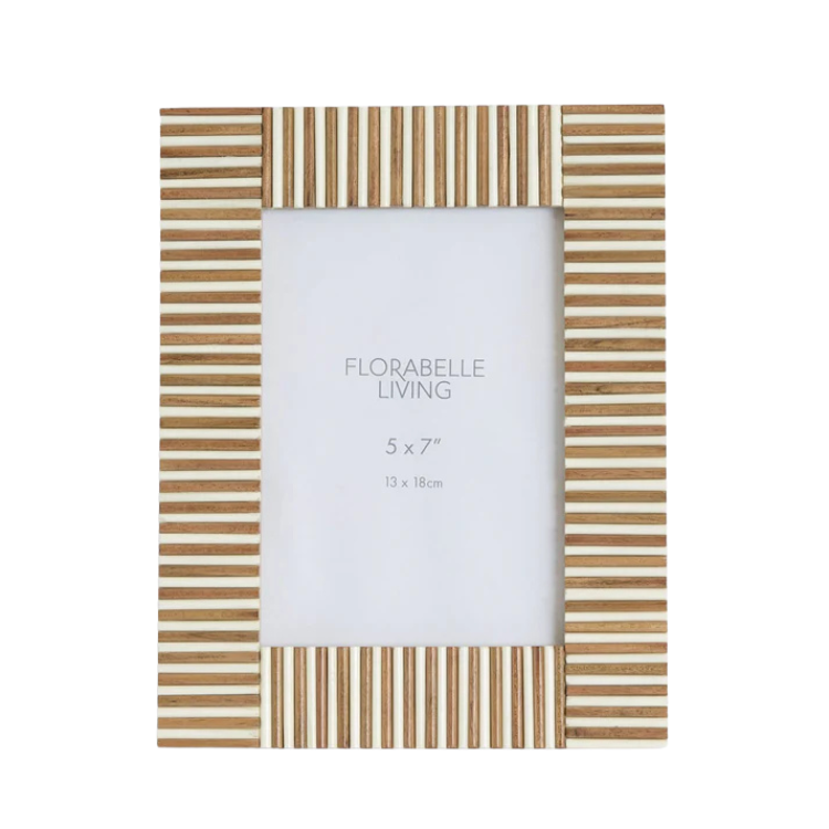 Oran Bone Inlay Photo Frame | 5 x 7"