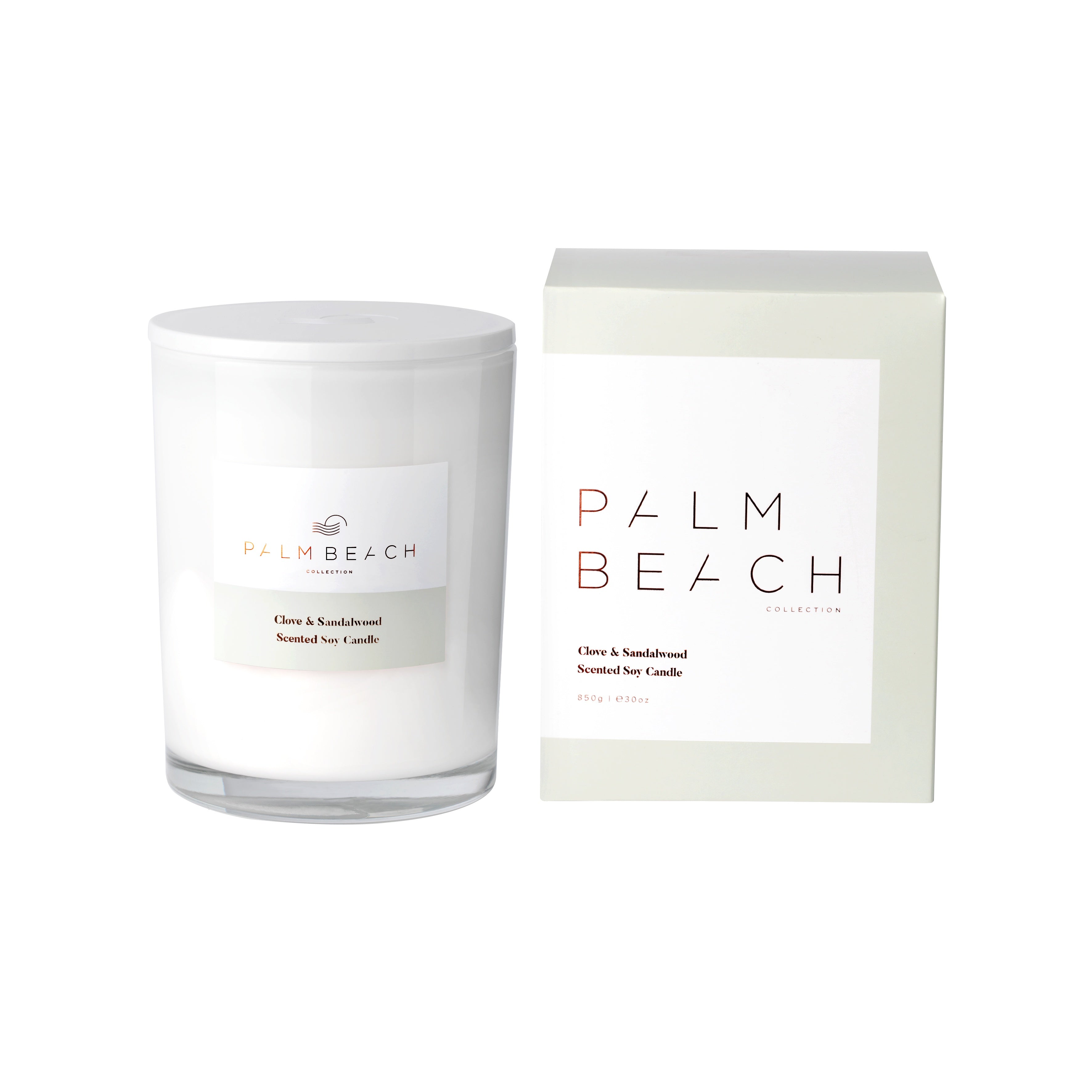 Clove &amp; Sandalwood 850g Deluxe Candle