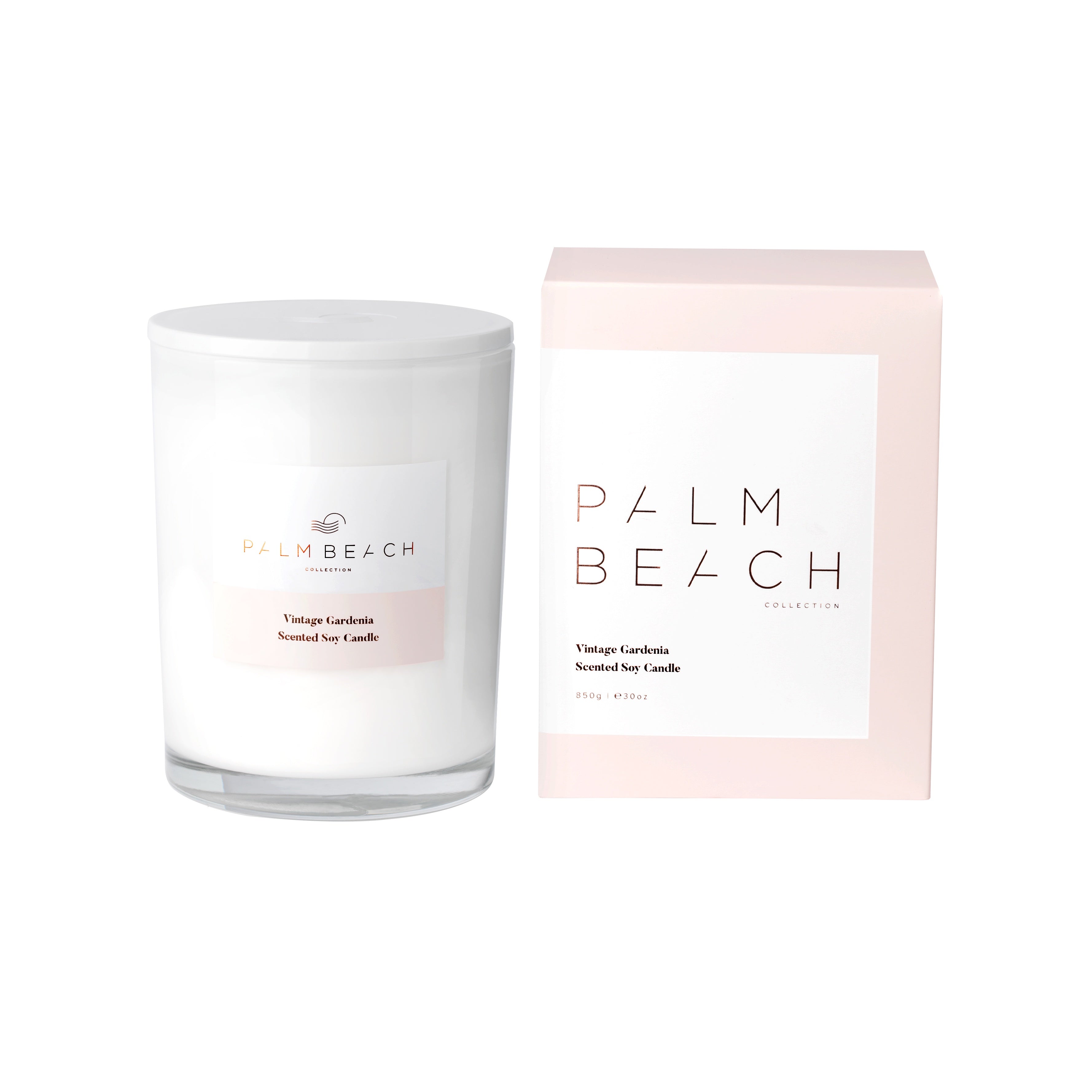 Vintage Gardenia 850g Deluxe Candle