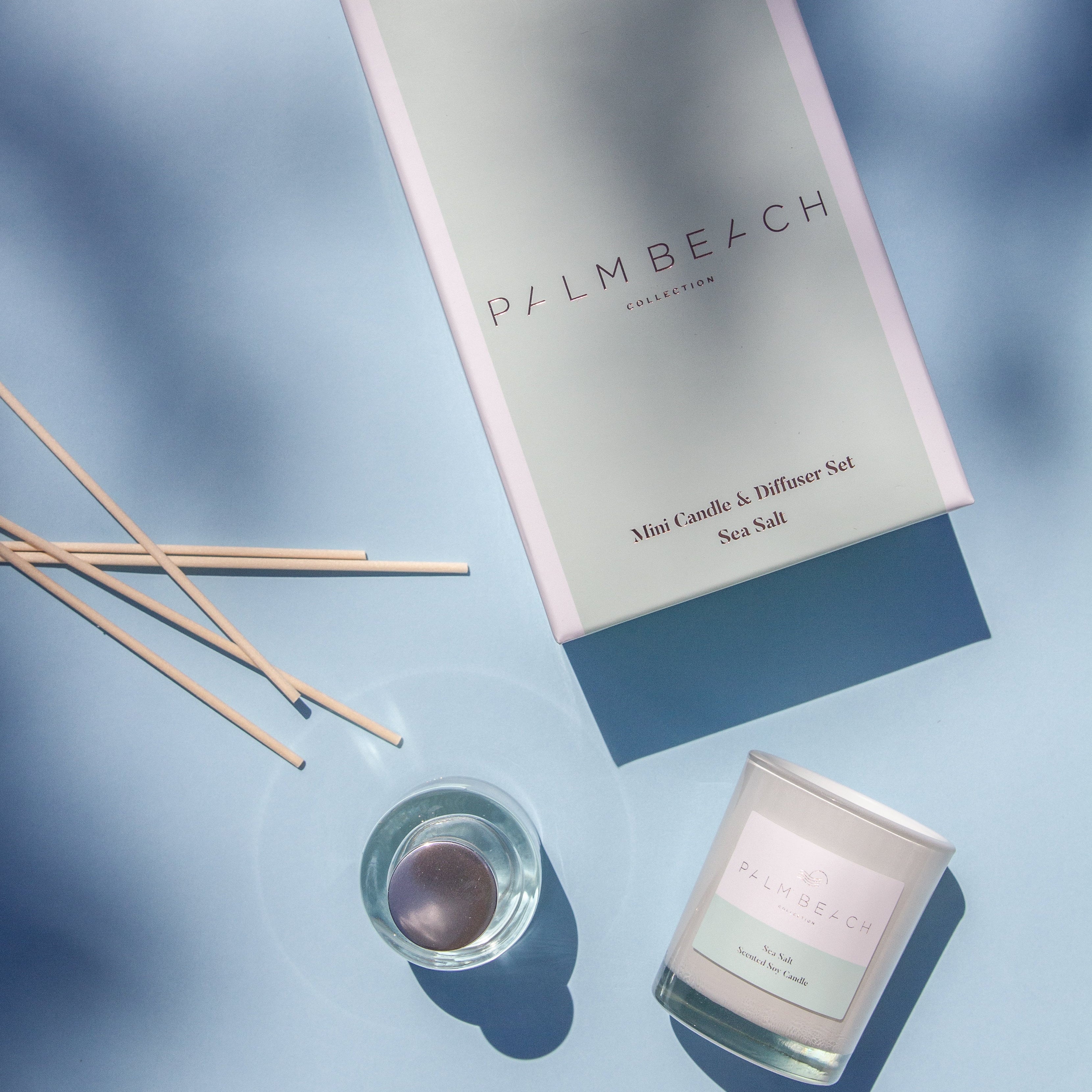 Sea Salt Mini Candle &amp; Diffuser Pack