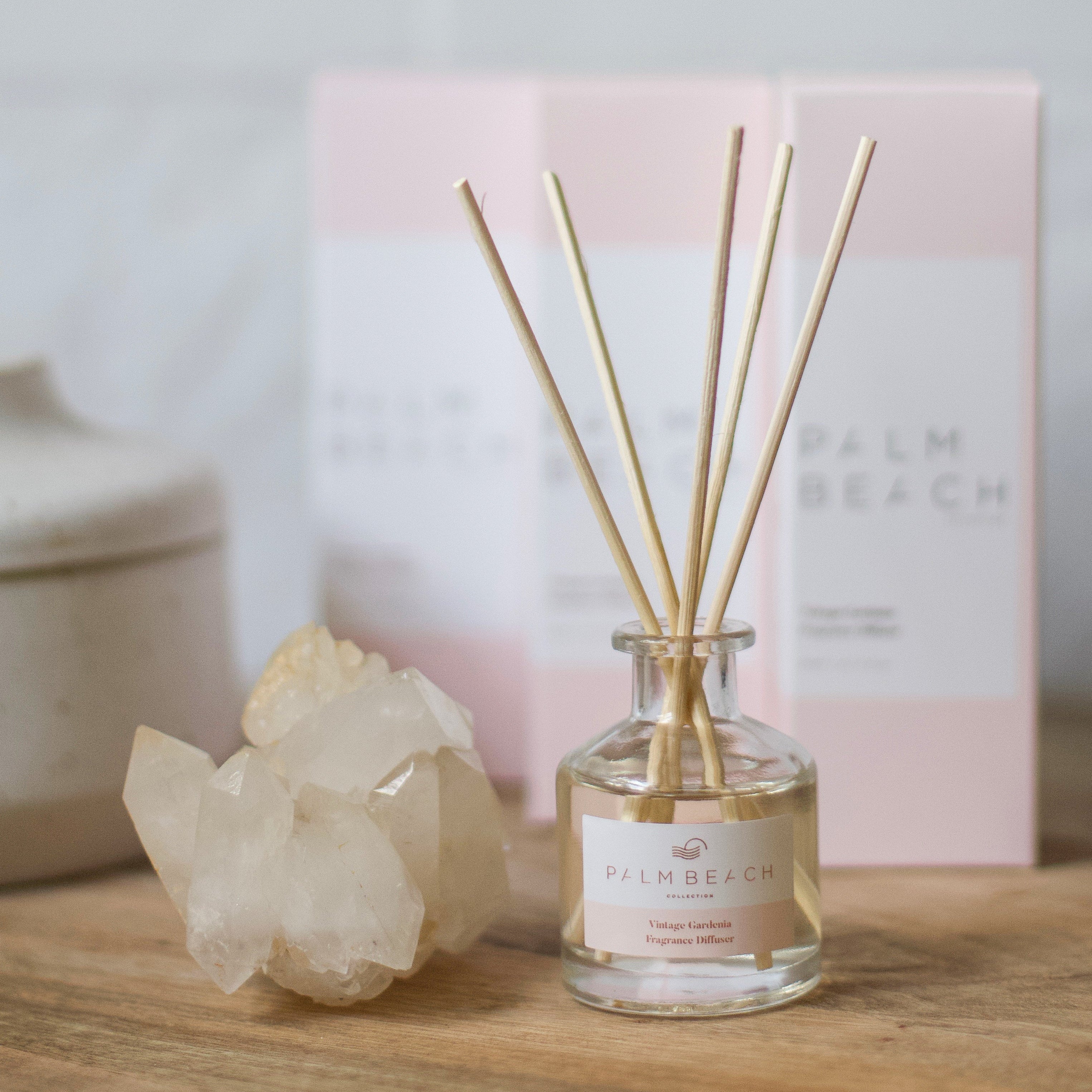 Vintage Gardenia Mini Diffuser 50ml