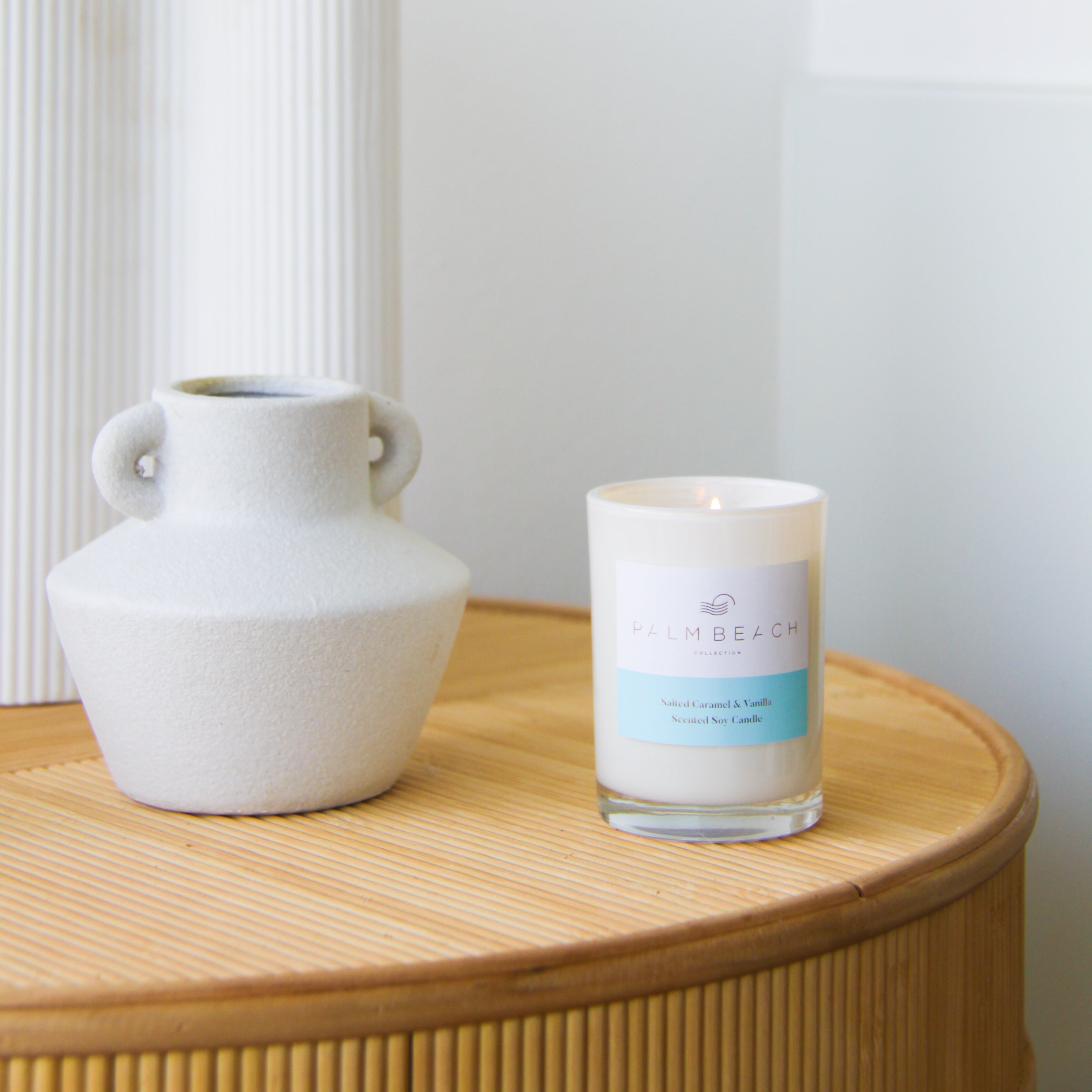 Salted Caramel & Vanilla Mini Candle 90g