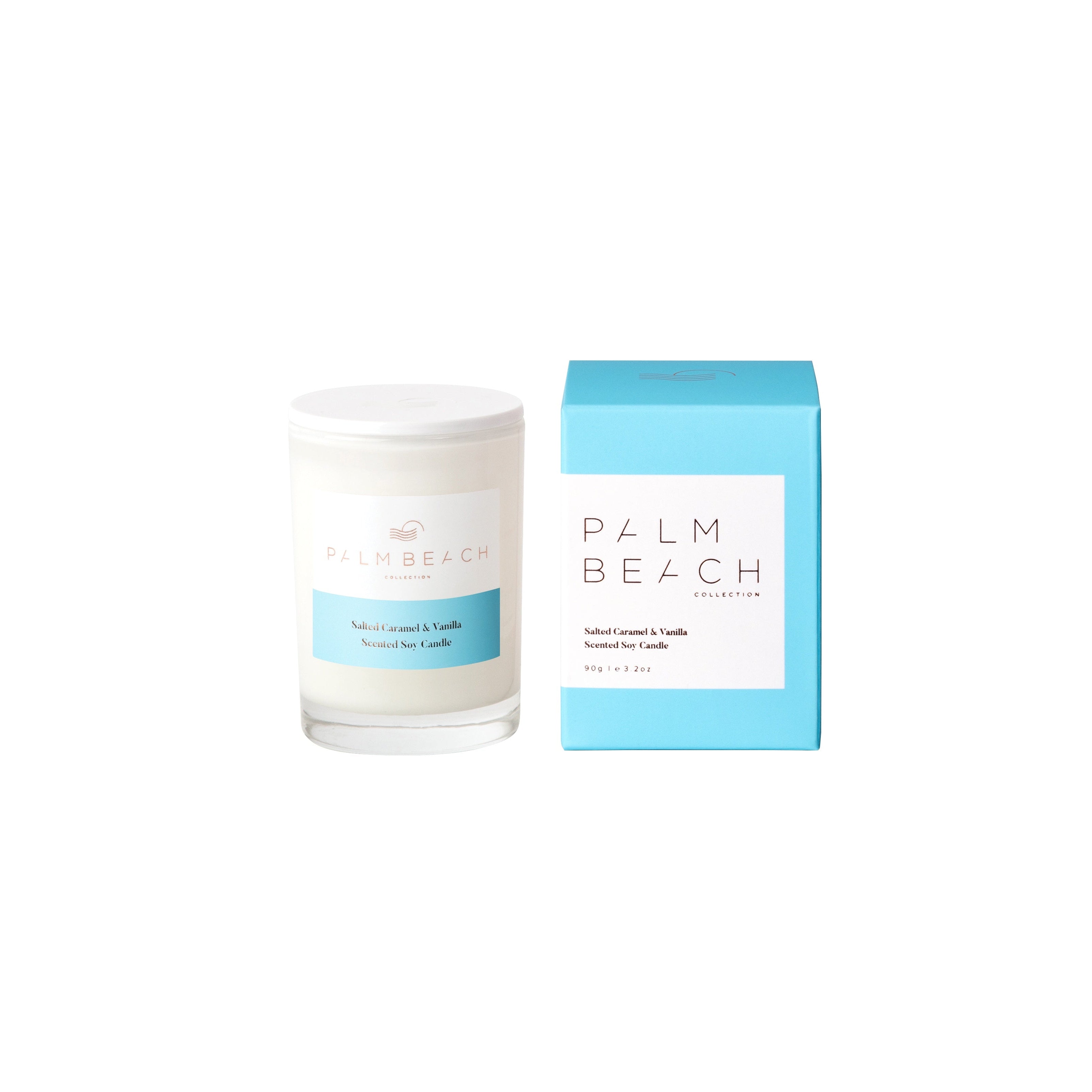 Salted Caramel & Vanilla Mini Candle 90g