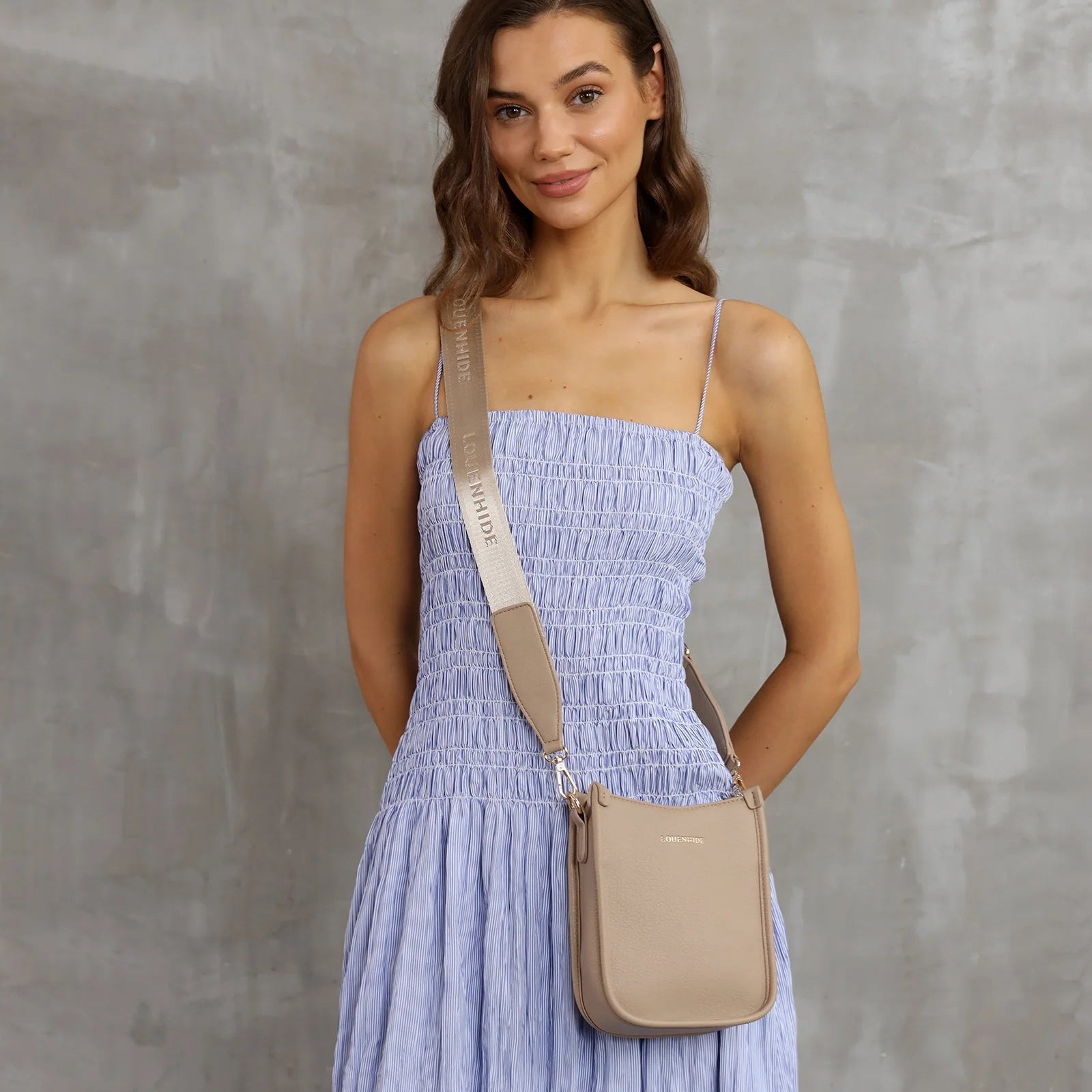Parker Phone Crossbody Bag | Stone