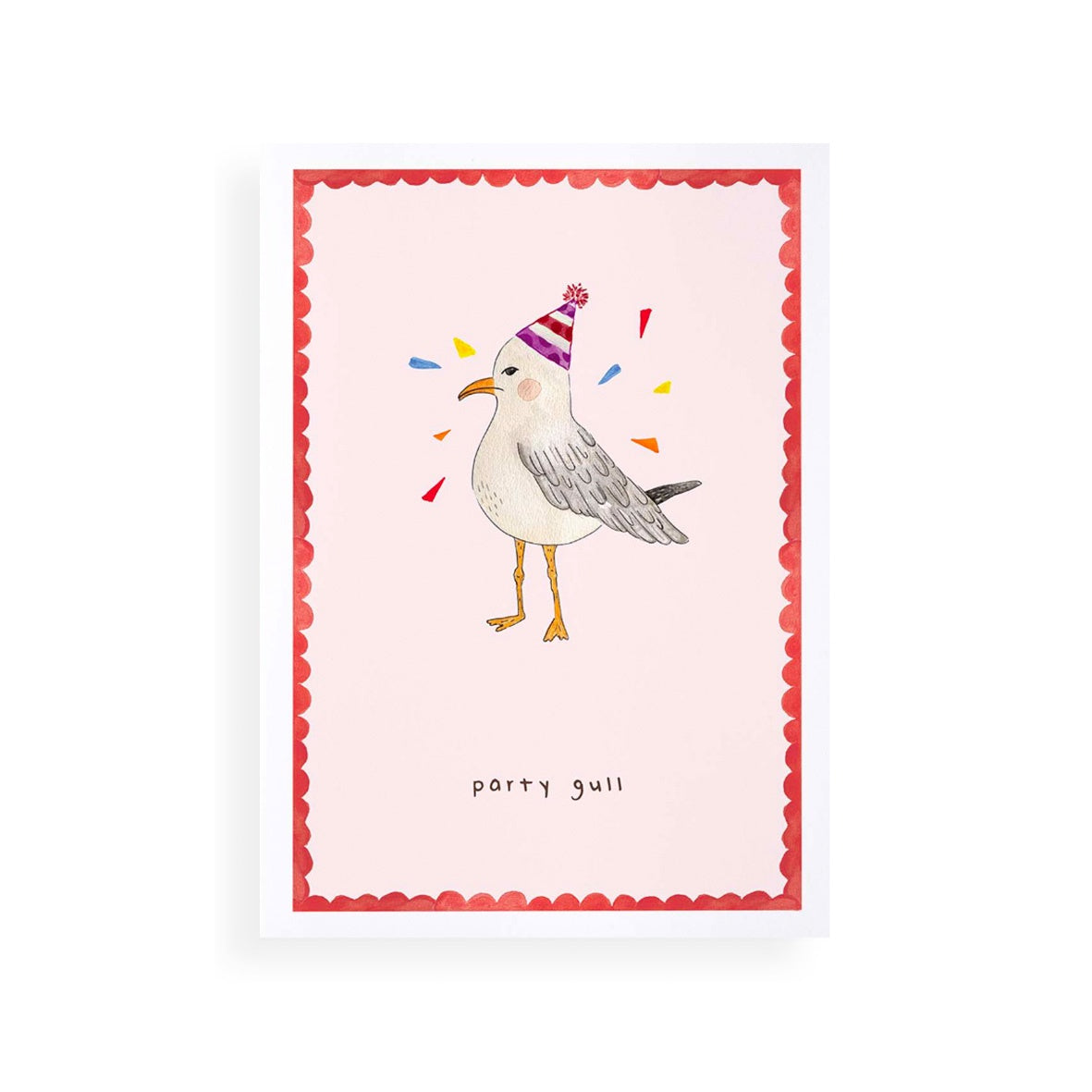 'Party Gull' Greeting Card