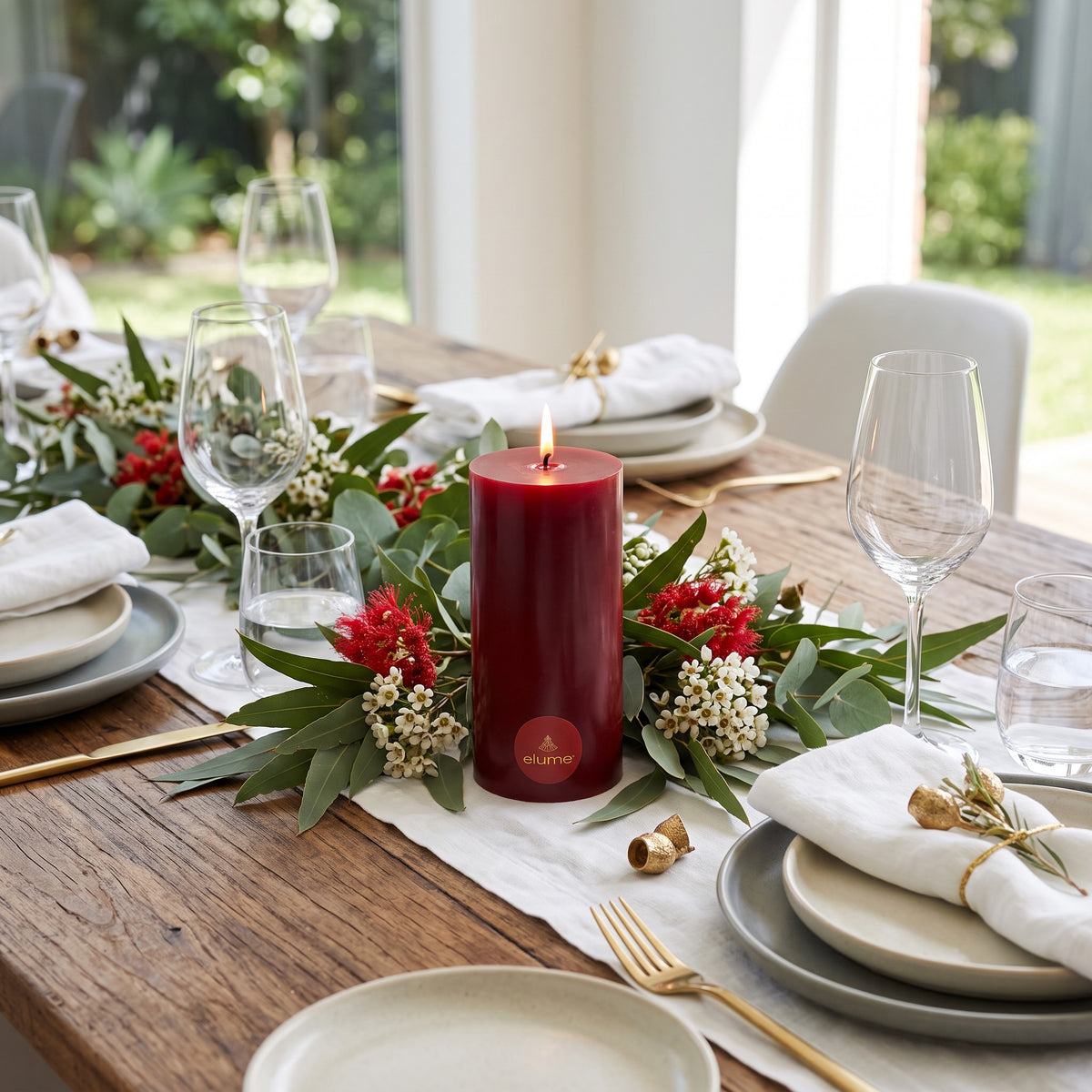 Winter Spice Pillar Candle 3x6