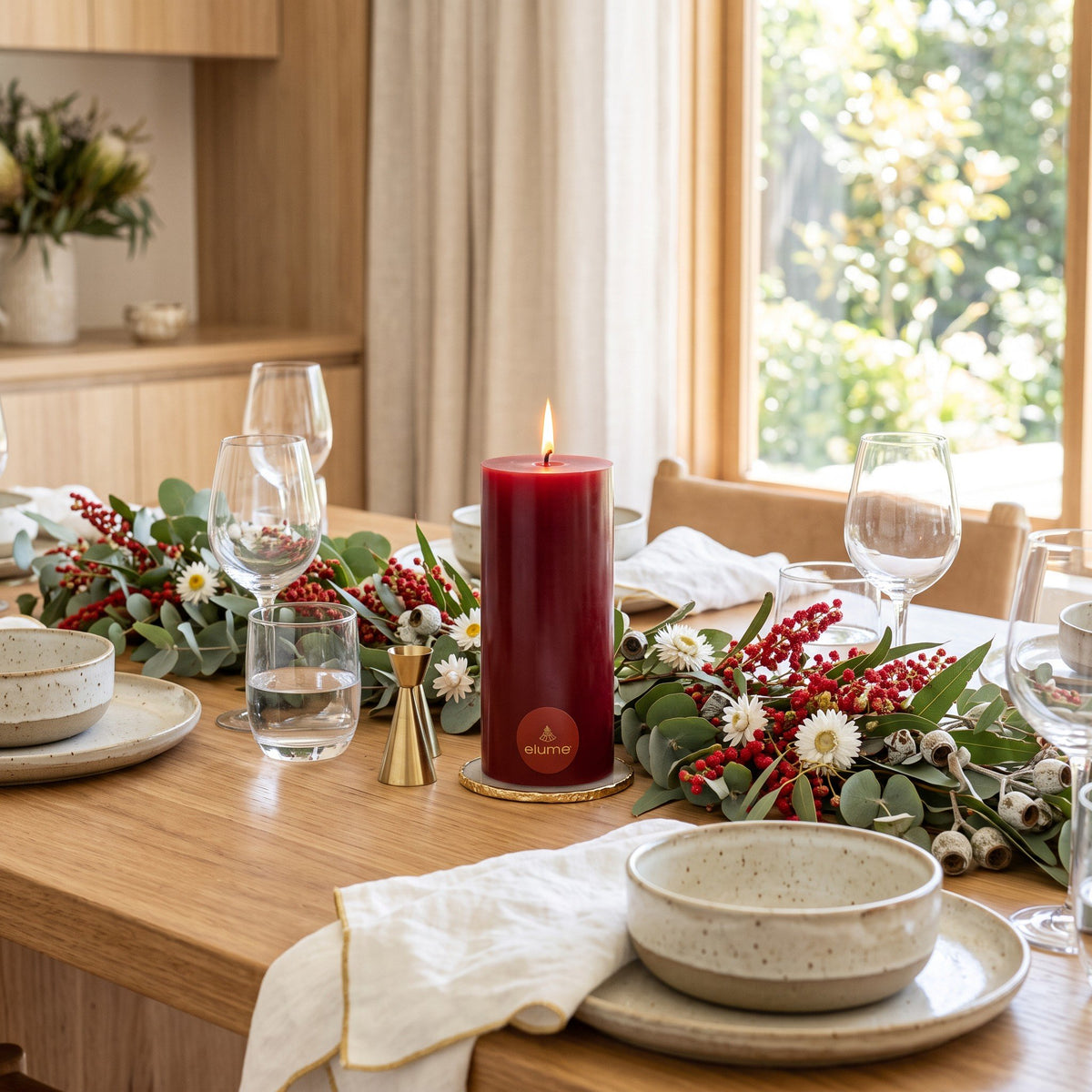 Winter Spice Pillar Candle 3x6
