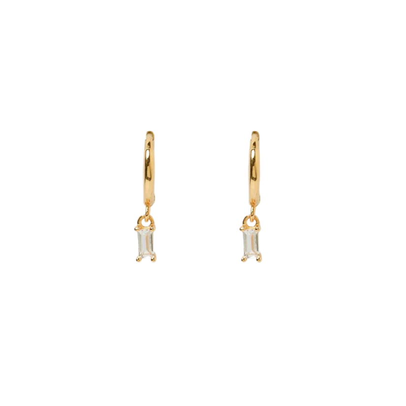 Pip Charm Earrings | Gold