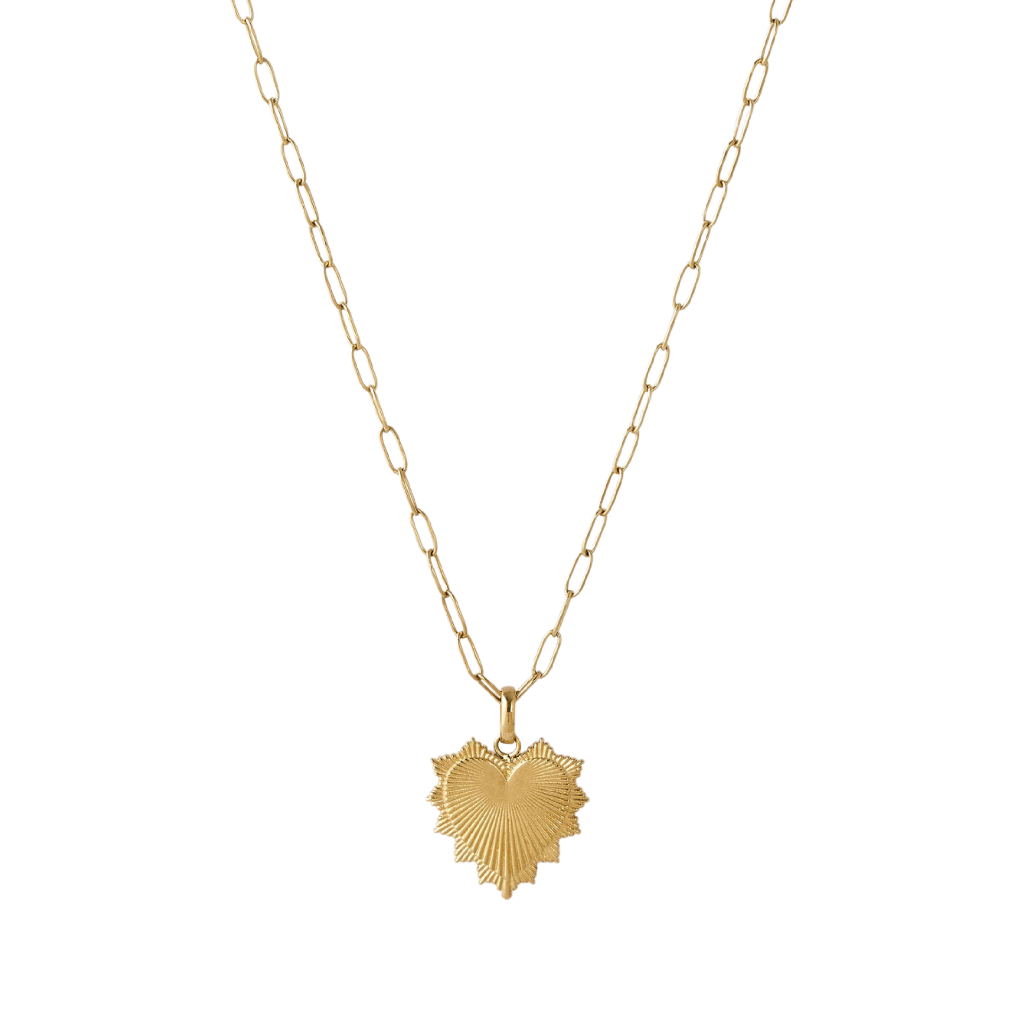 Queen Of Hearts Necklace | Gold