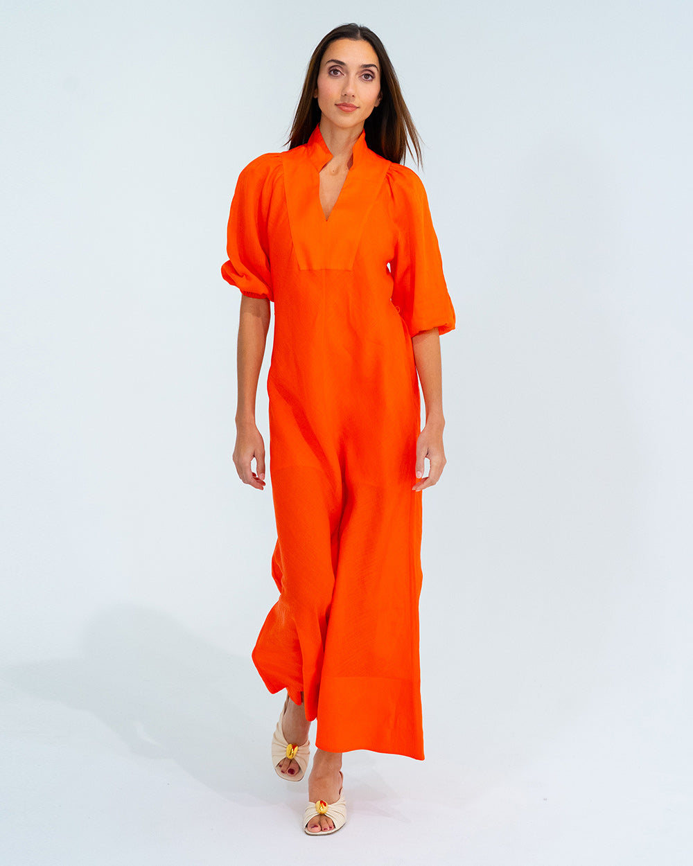 River Dress | Tangerine