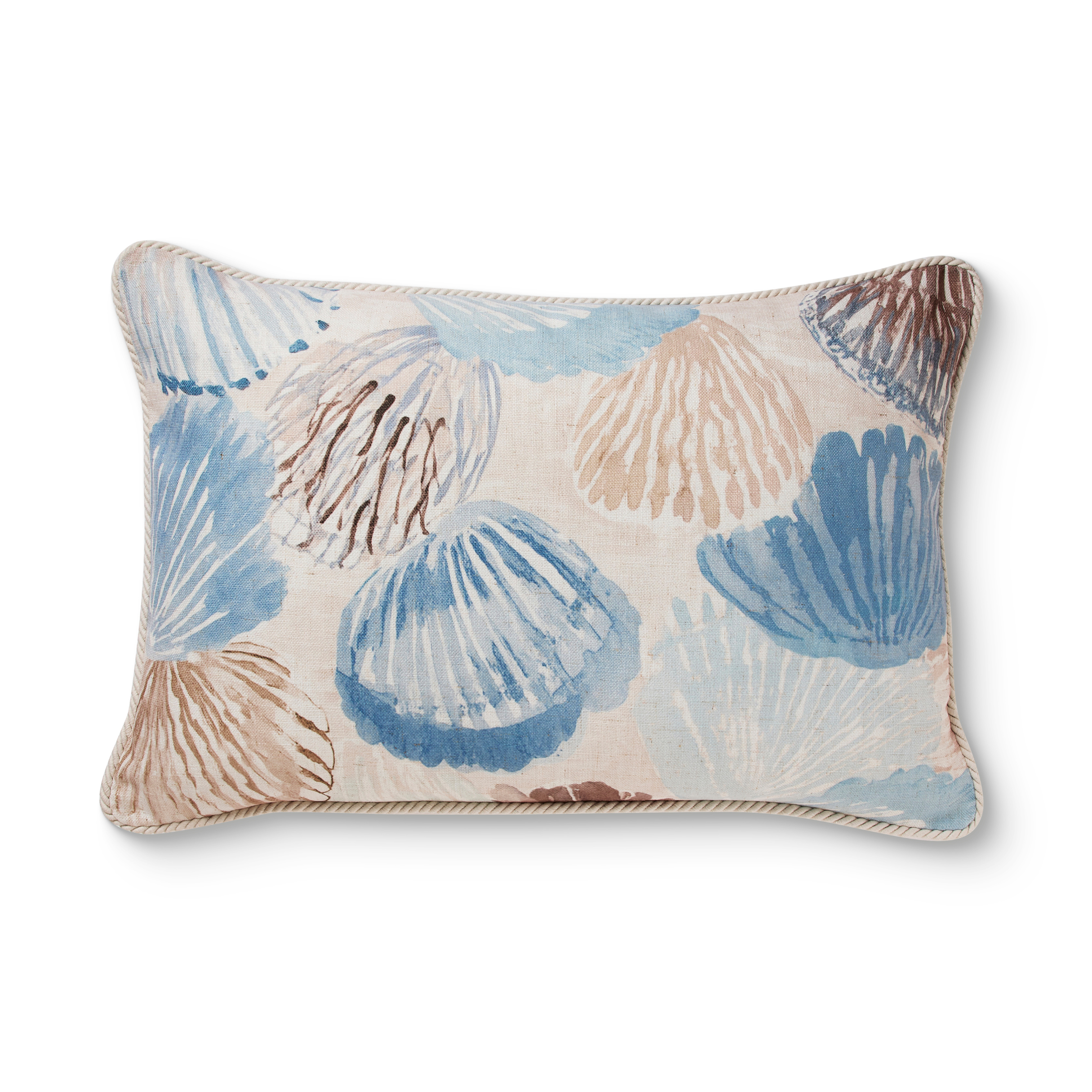 Rockpool Blue Lumbar Cushion
