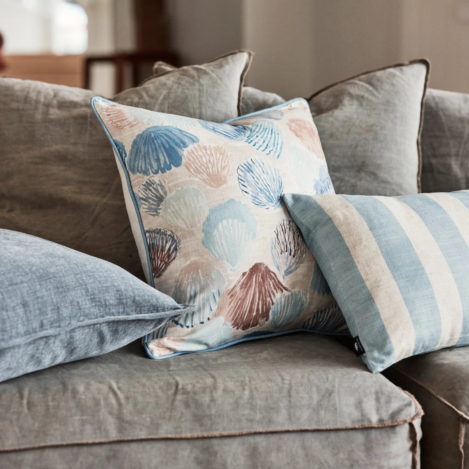Rockpool Blue Cushion