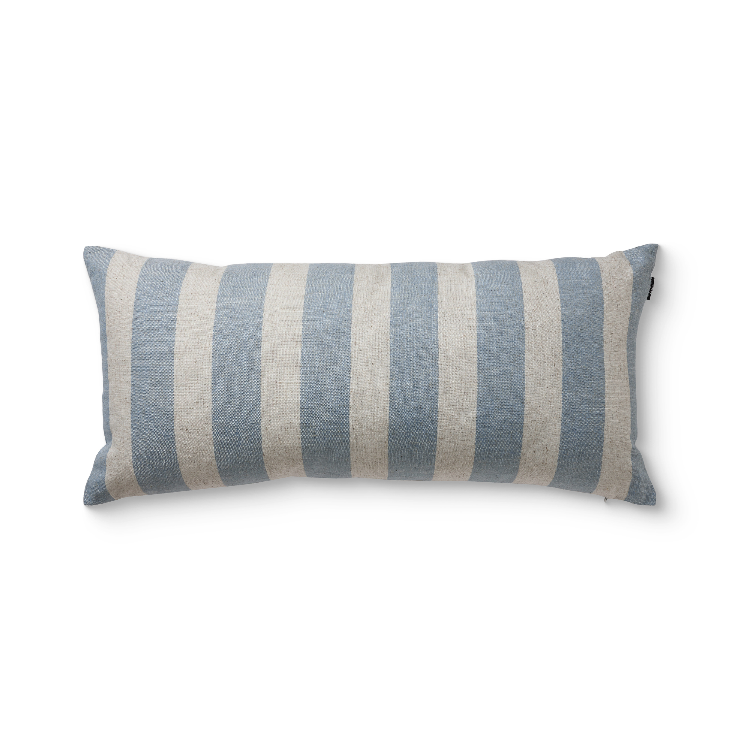 Rye Sky Blue Stripe Lumbar Cushion