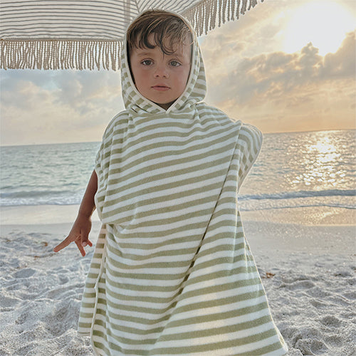 Kids Character Hooded Towel | Into the Wild | Khaki