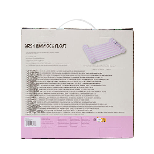 Mesh Hammock Float | Bubblegum Pink