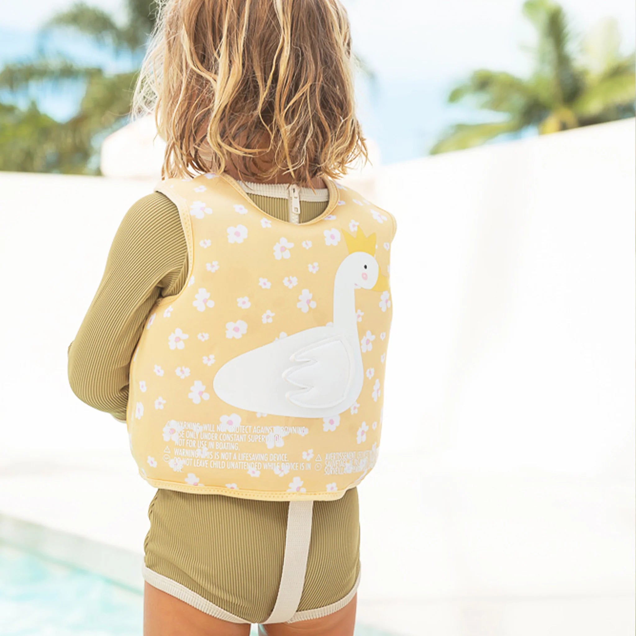 Kids Swim Vest 1-2 | Princess Swan | Buttercup