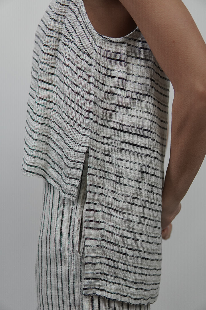 Sienna Top | Scattered Stripes