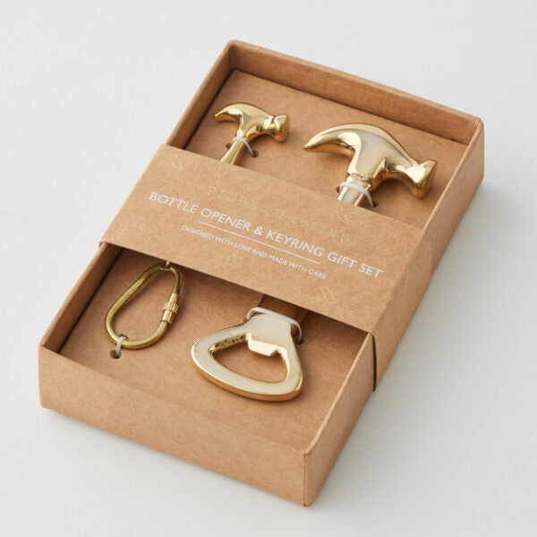 Hammer Club Bottle Opener &amp; Keyring Set