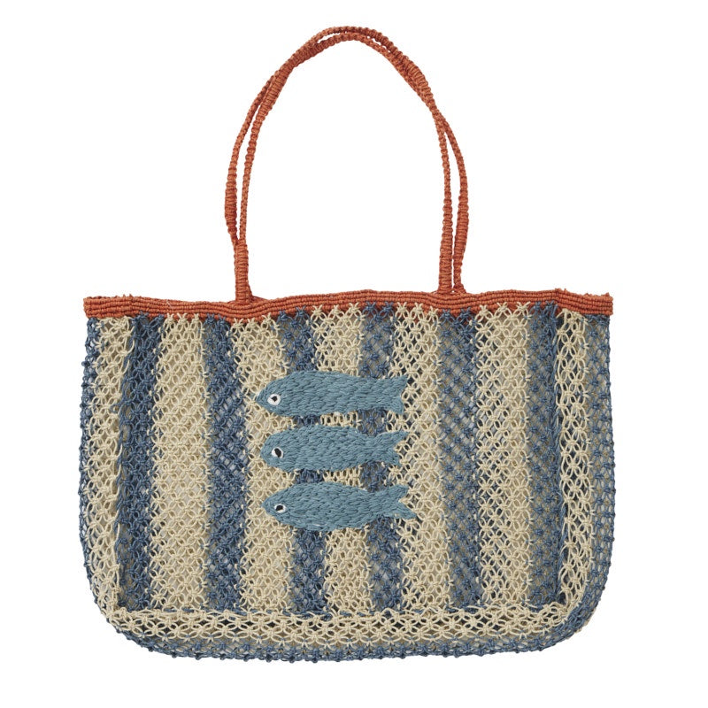 Sardina Jute Tote Bag