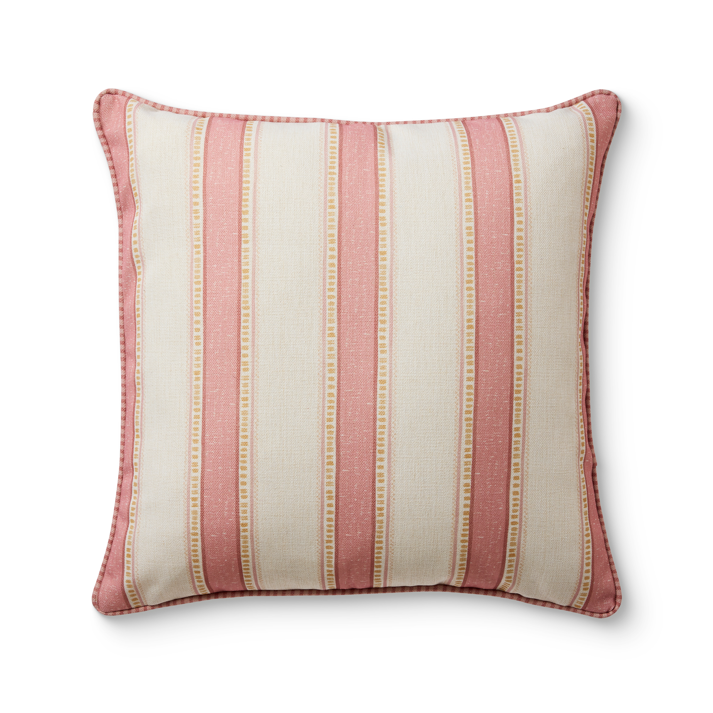 Sailor Pink Stripe Reversible Outdoor Cushion