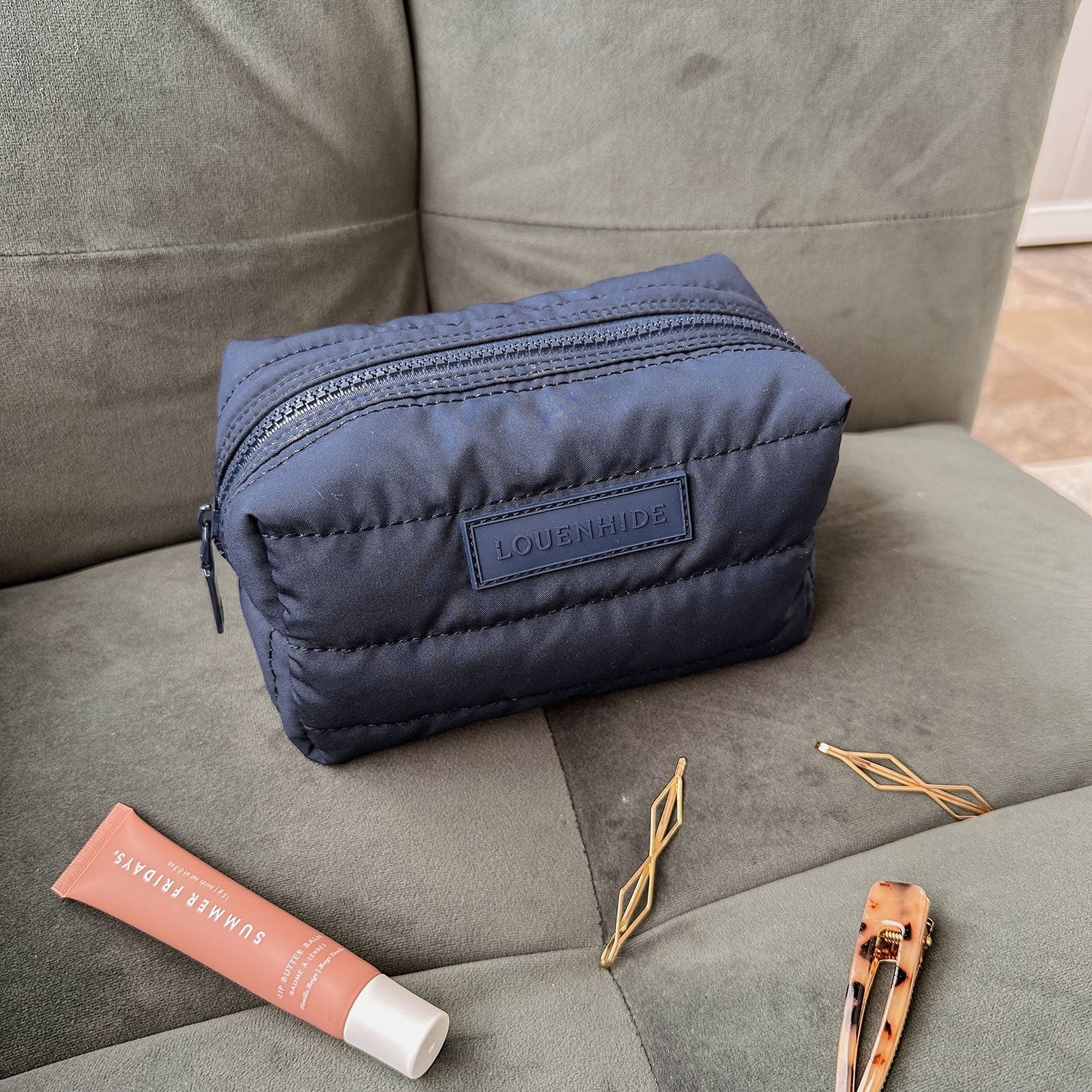 Santi Makeup Bag | Navy
