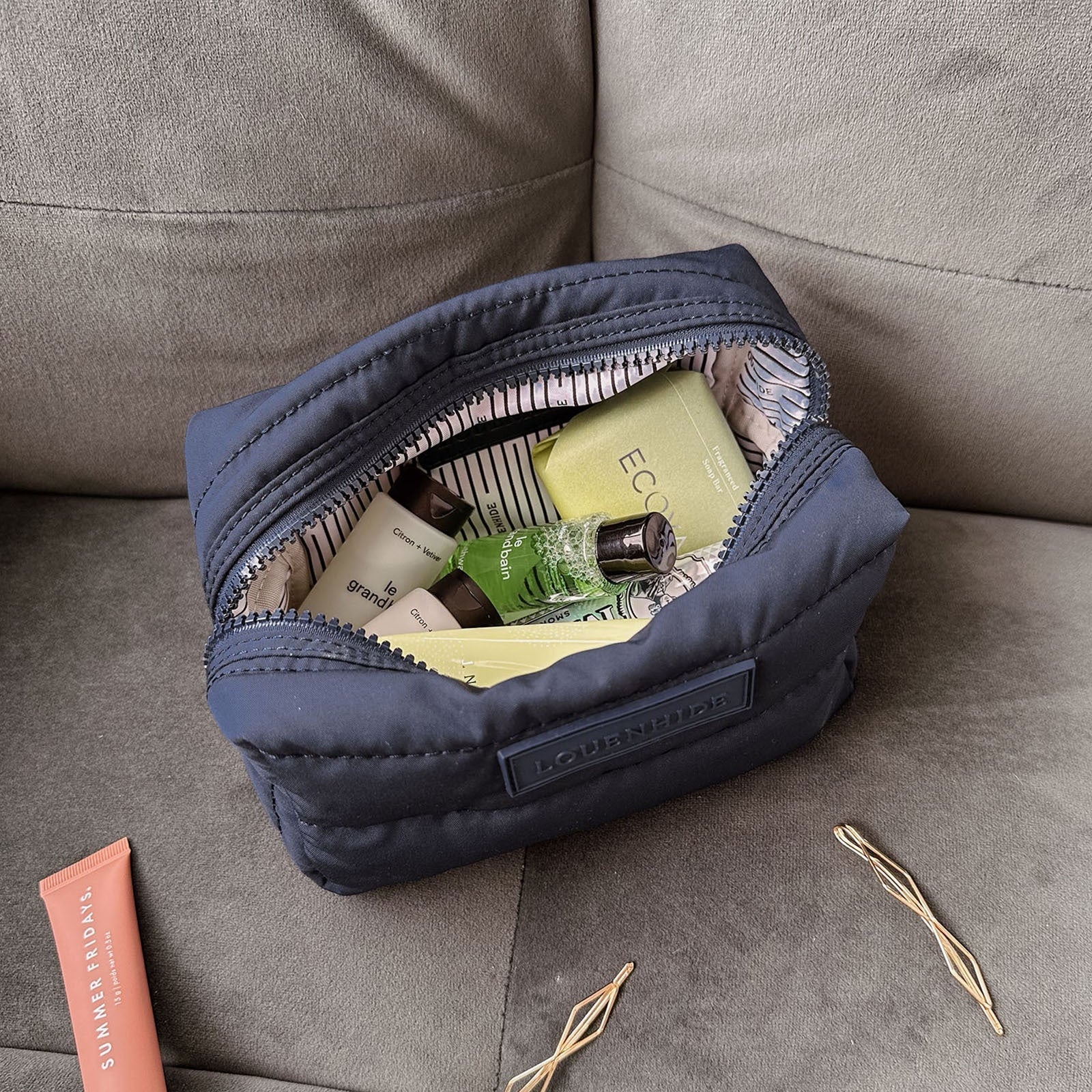 Santi Makeup Bag | Navy