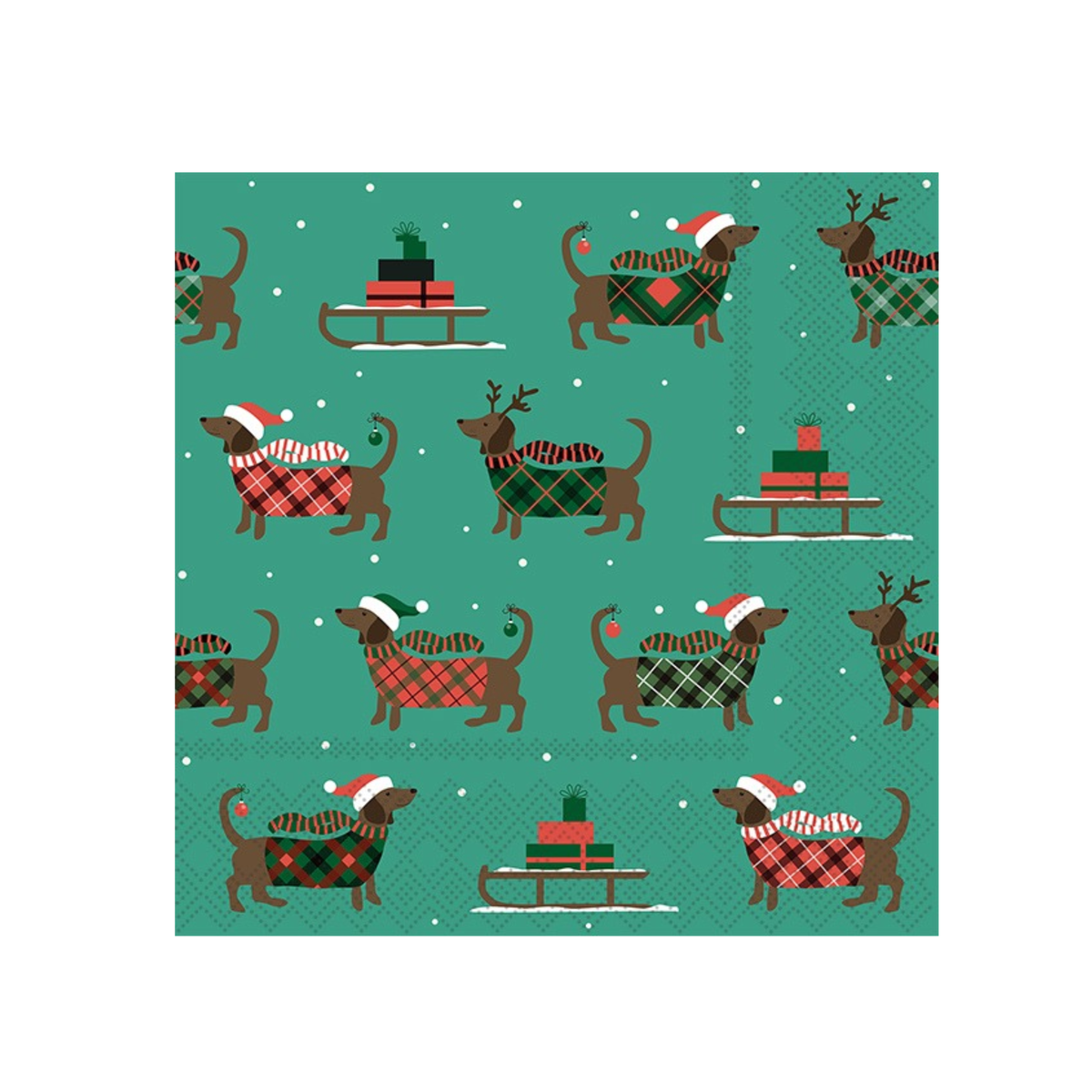 Sausage Dog 20pk 3 Ply Napkin