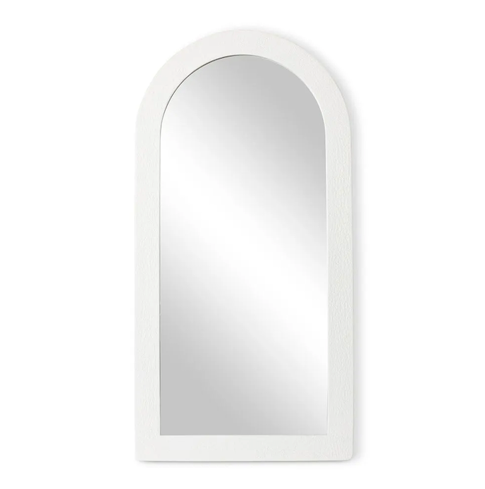 Asherah Floor Mirror | White