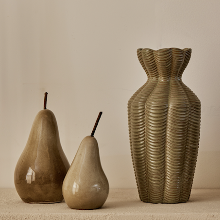 Bosc Pear |Taupe Small