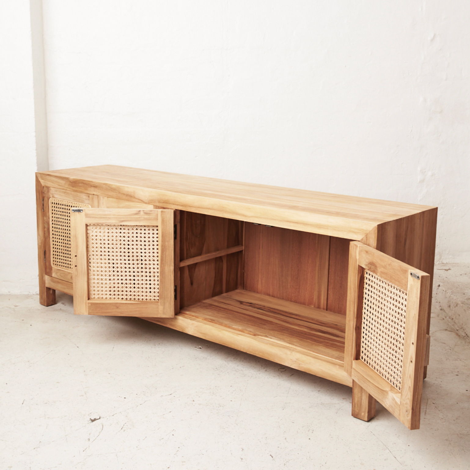 St Barts Natural Low Line Console