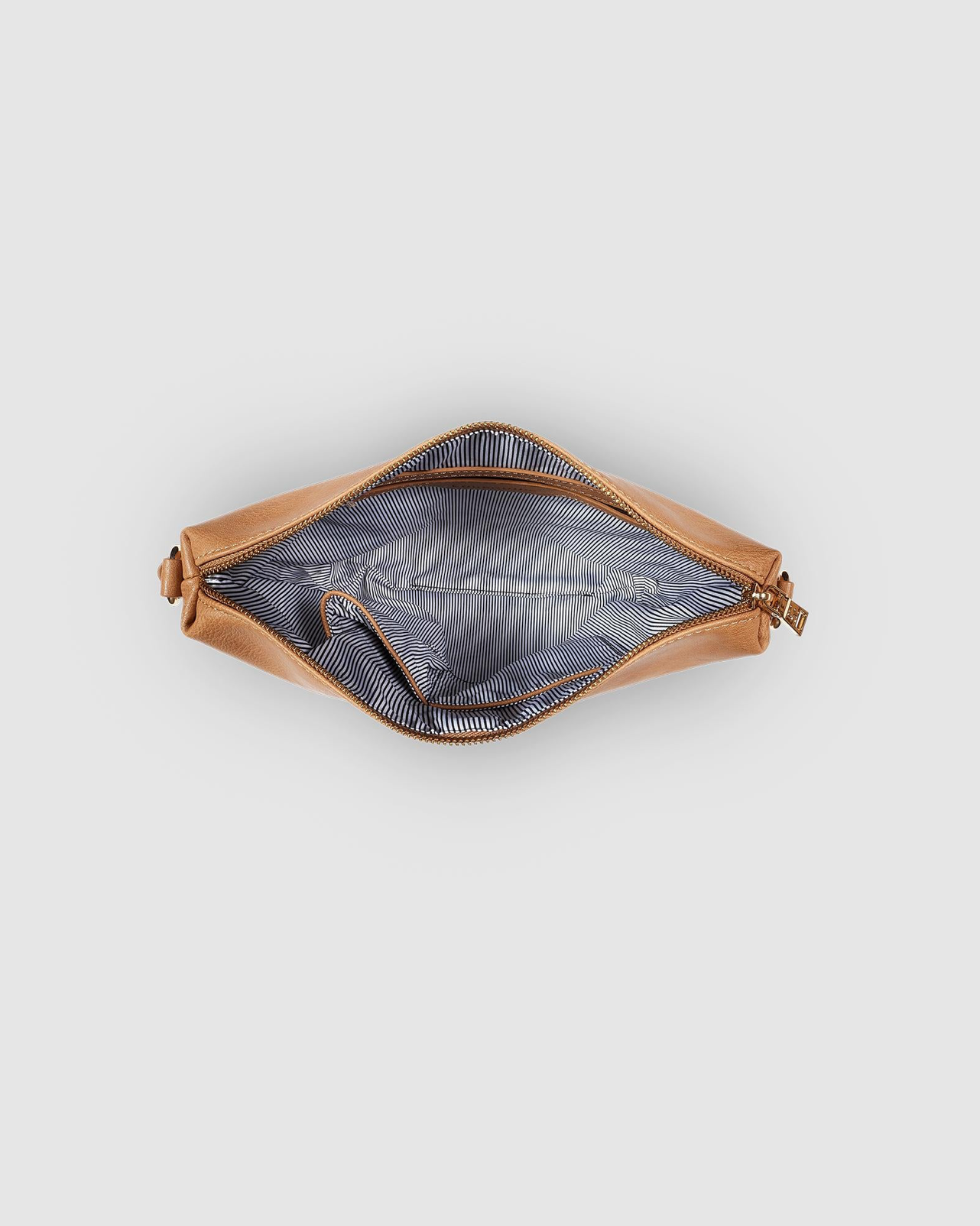 Daisy Stripe Crossbody Bag | Camel