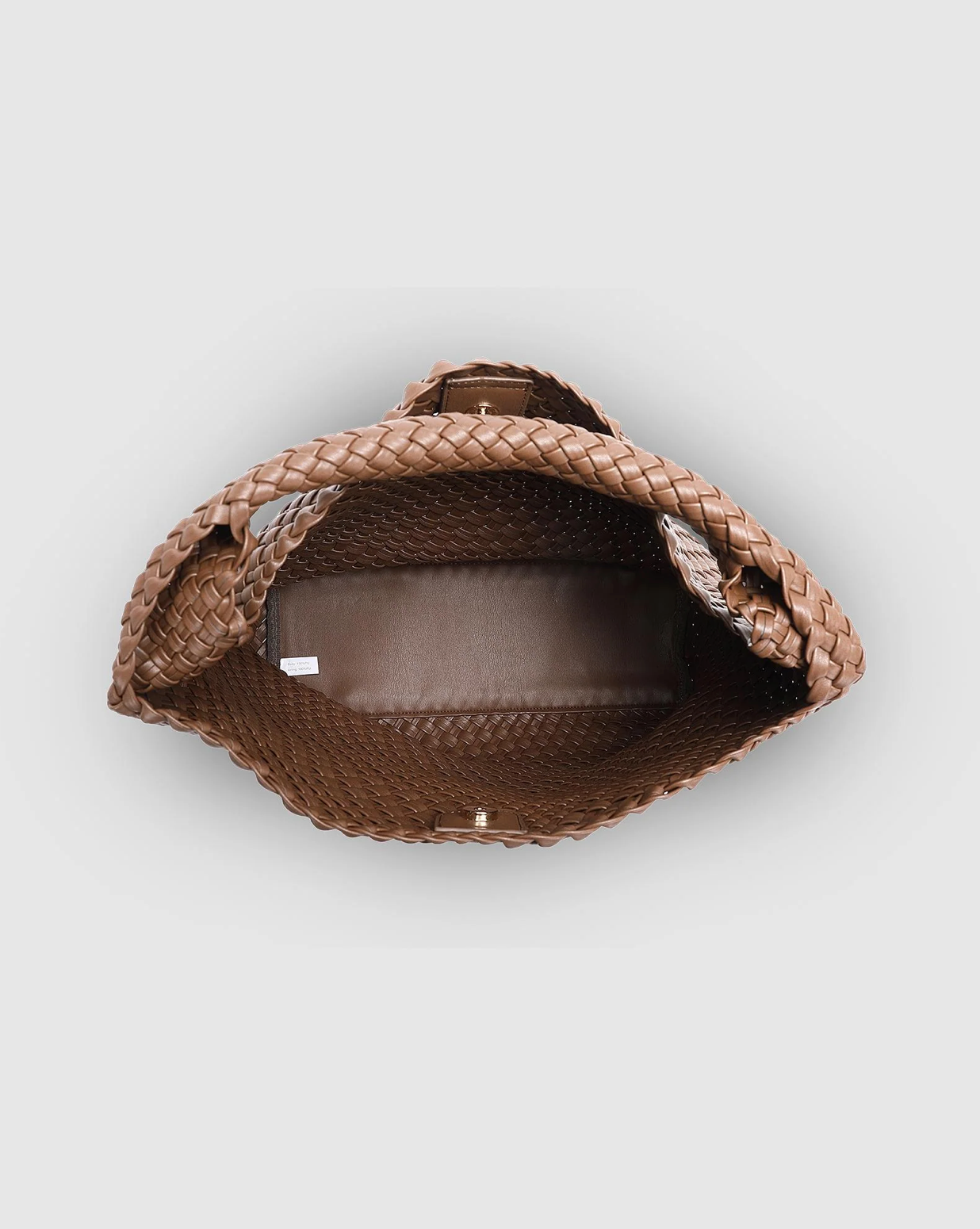 Gabby Woven Shoulder Bag | Chocolate