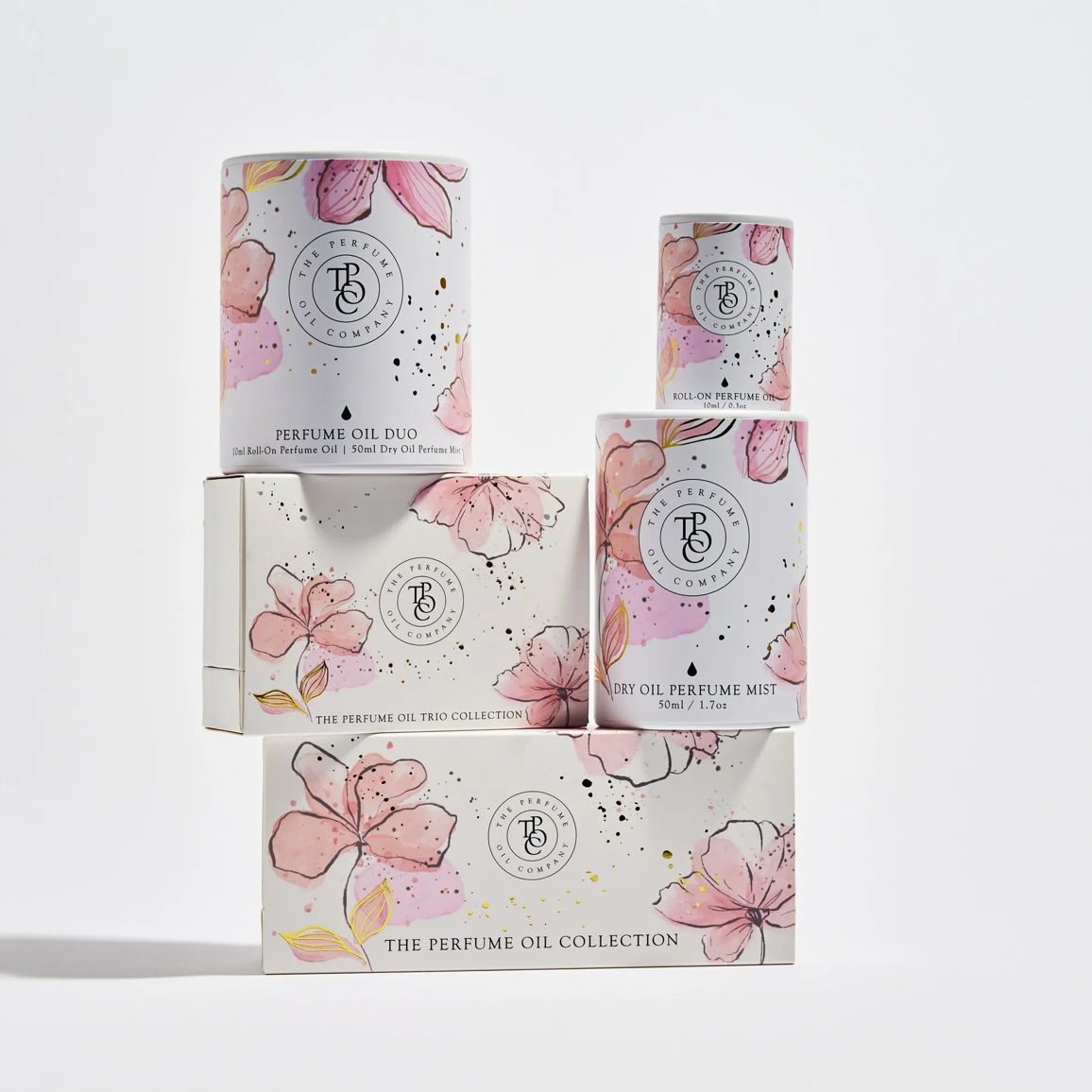 The Perfume Oil Trio Collection - A WORLD OF FLOWERS
