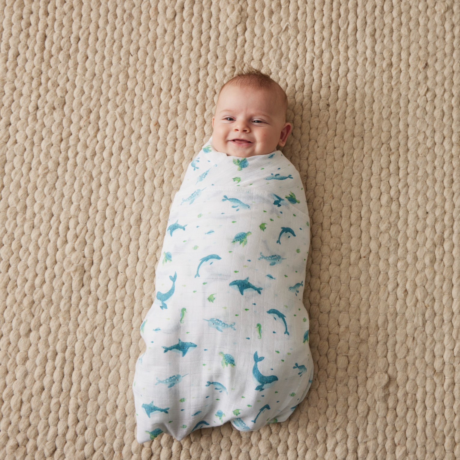 Oceans Buddies Muslin Wrap