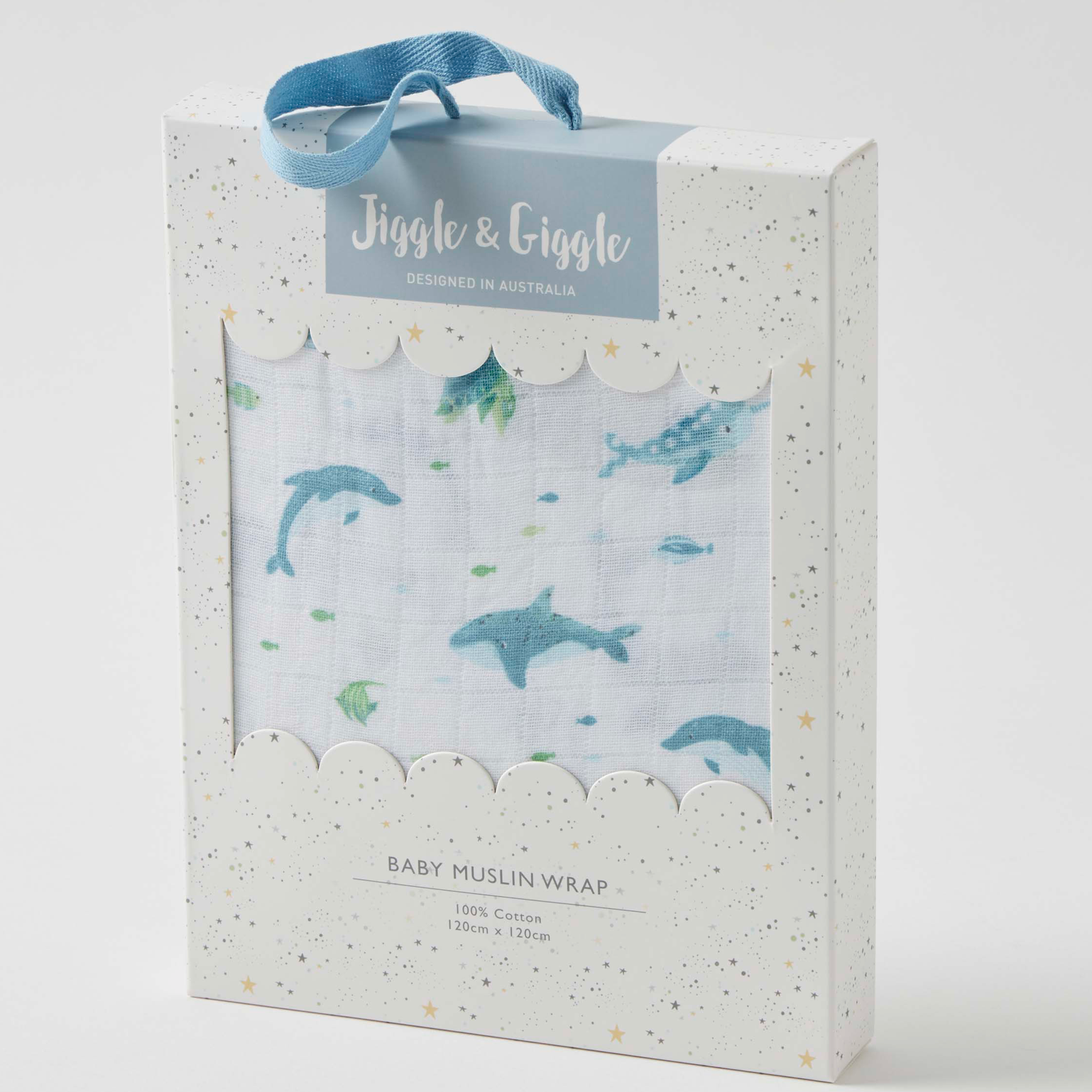 Oceans Buddies Muslin Wrap