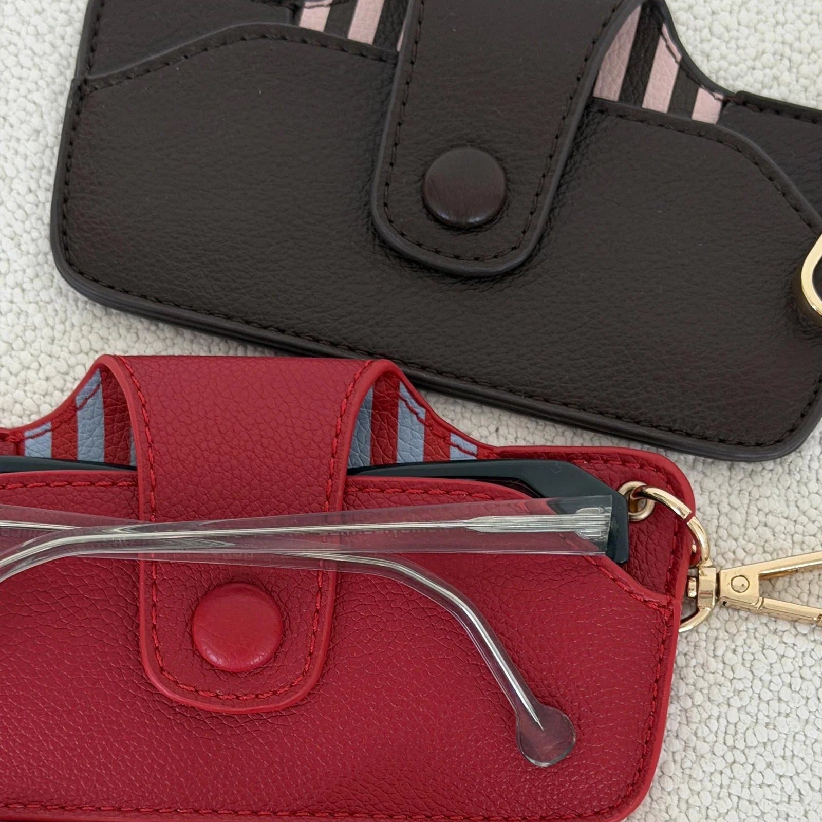 Skittle Sunglass Case | Pink/Chocolate