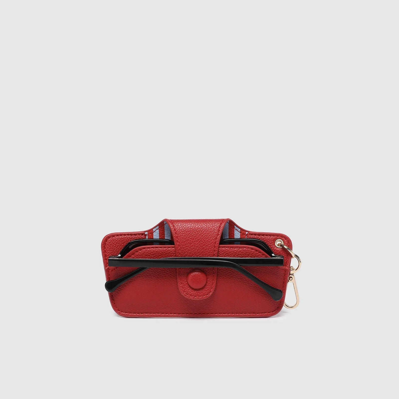 Skittle Sunglass Case | Red/Sky Blue