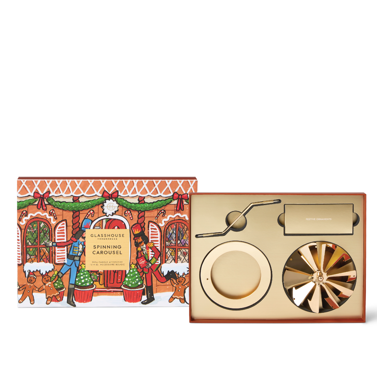 Spinning Carousel 380g Candle Accessory