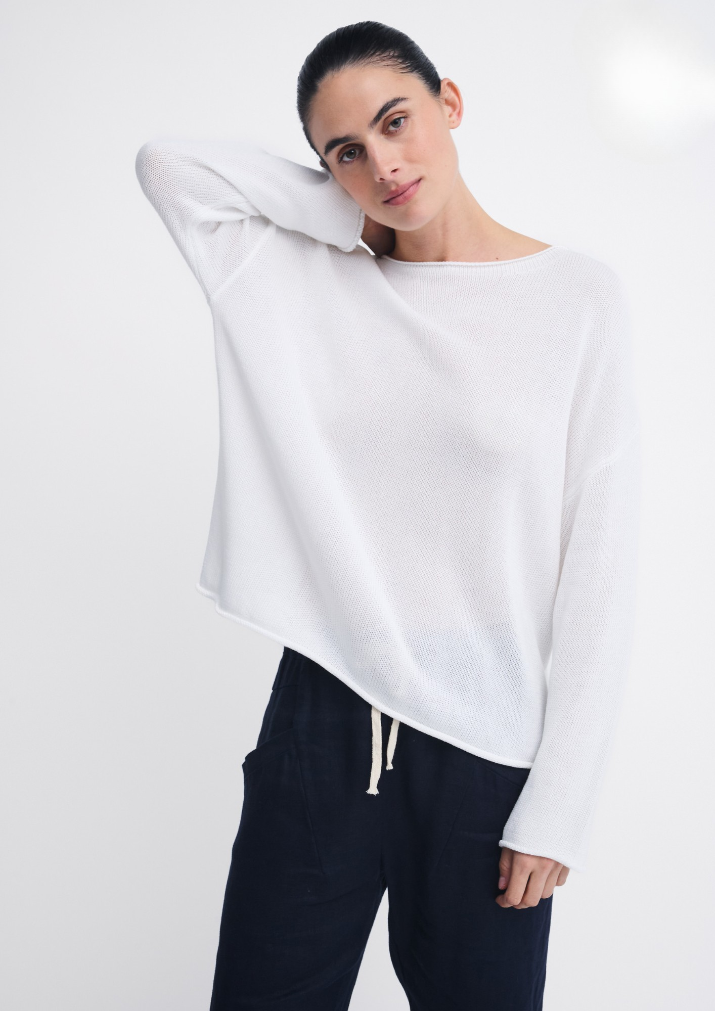 Spring Knit | White