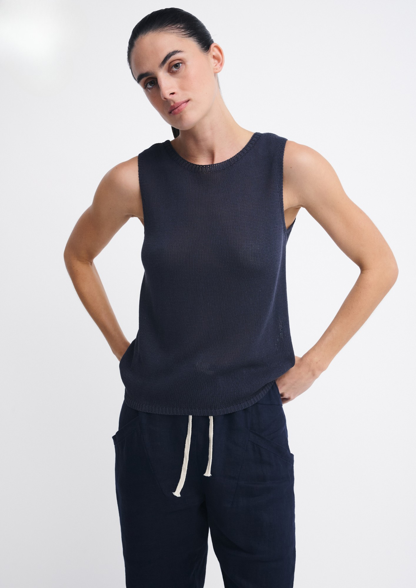 Spring Tank | Navy