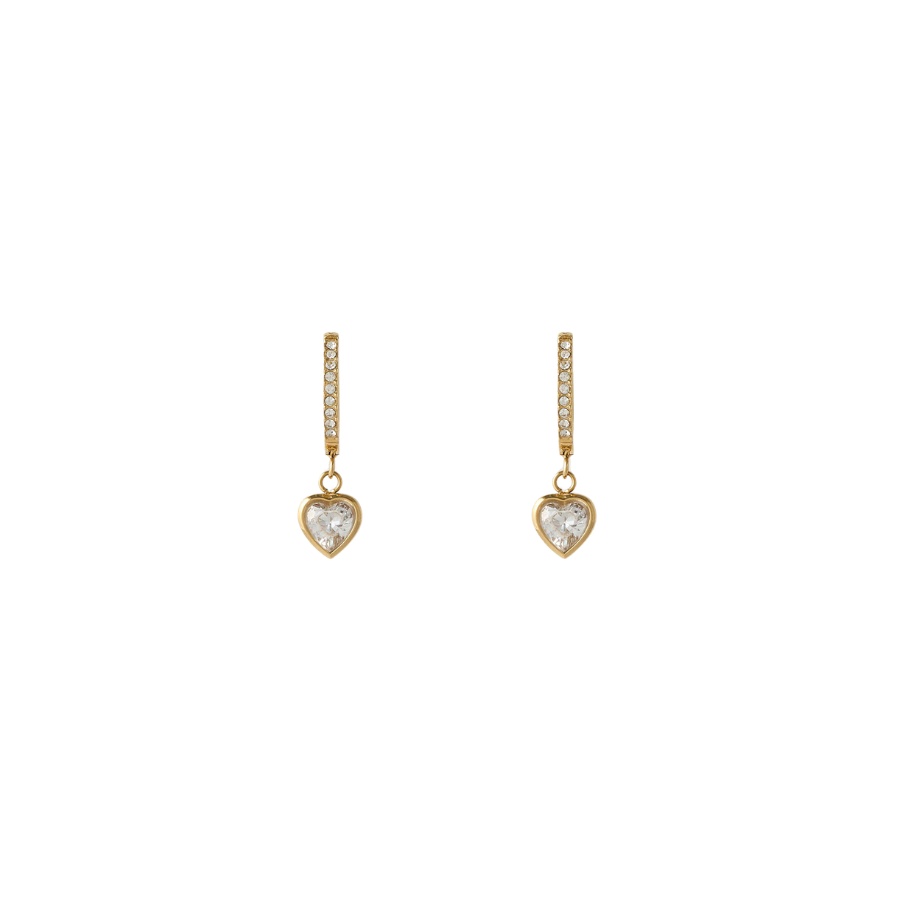 Sugar Huggie Earrings | Gold