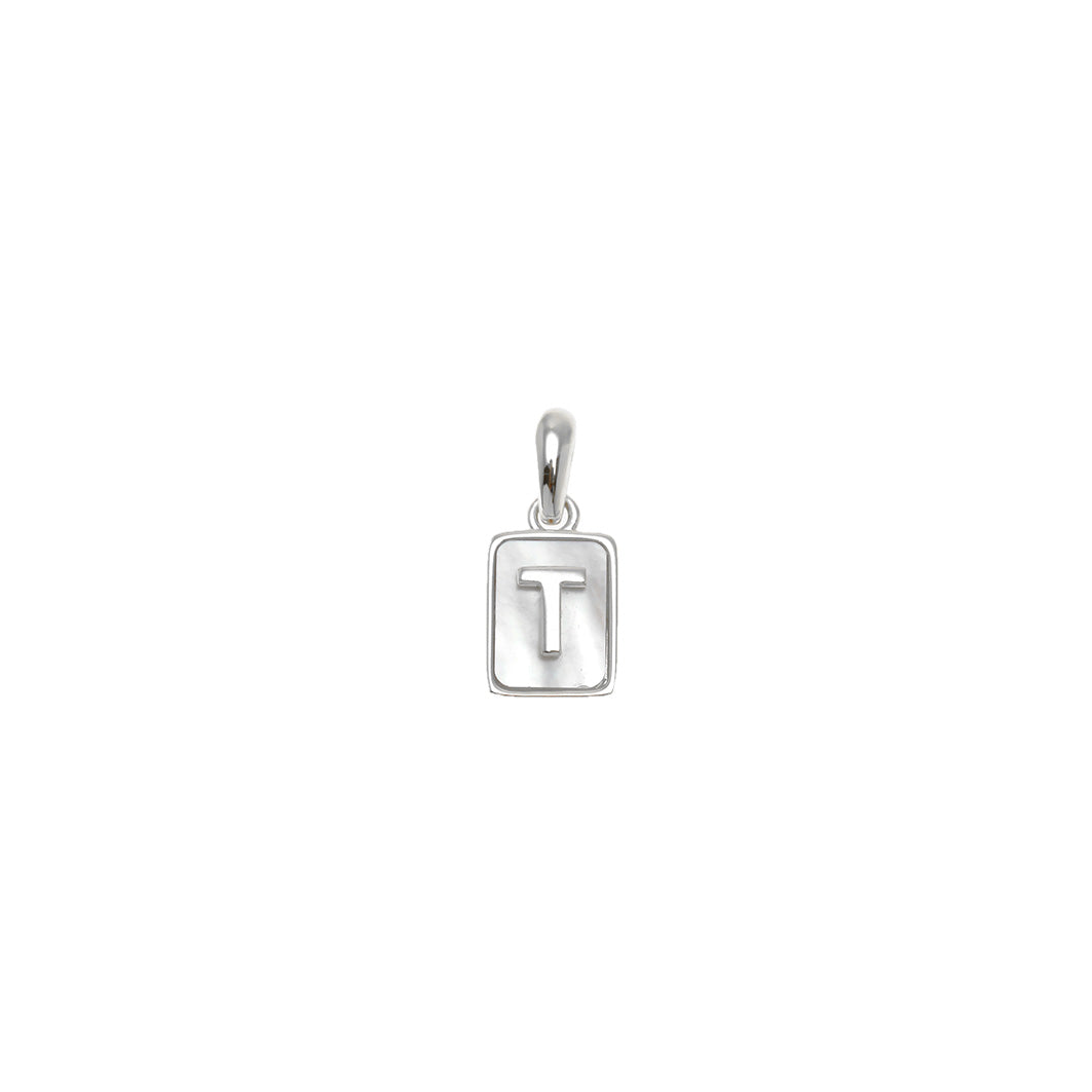 Pearl A-Z Pendant Set | Sterling Silver