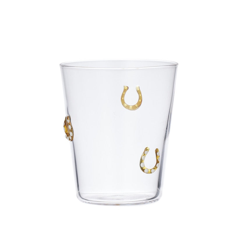 Horseshoe Glass Tumbler