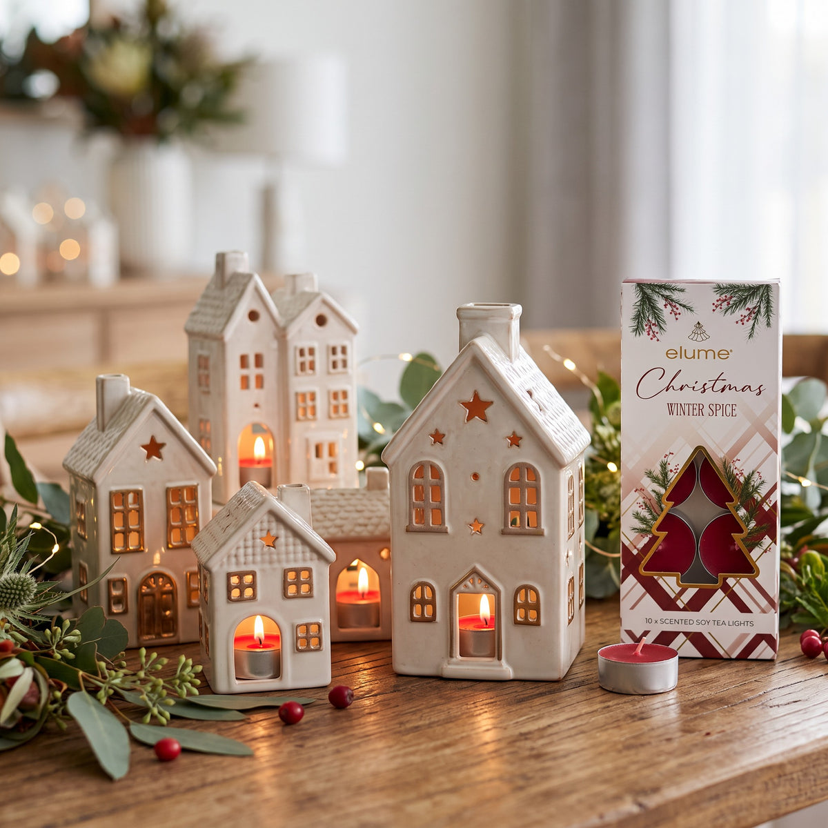 Winter Spice Christmas Tealights