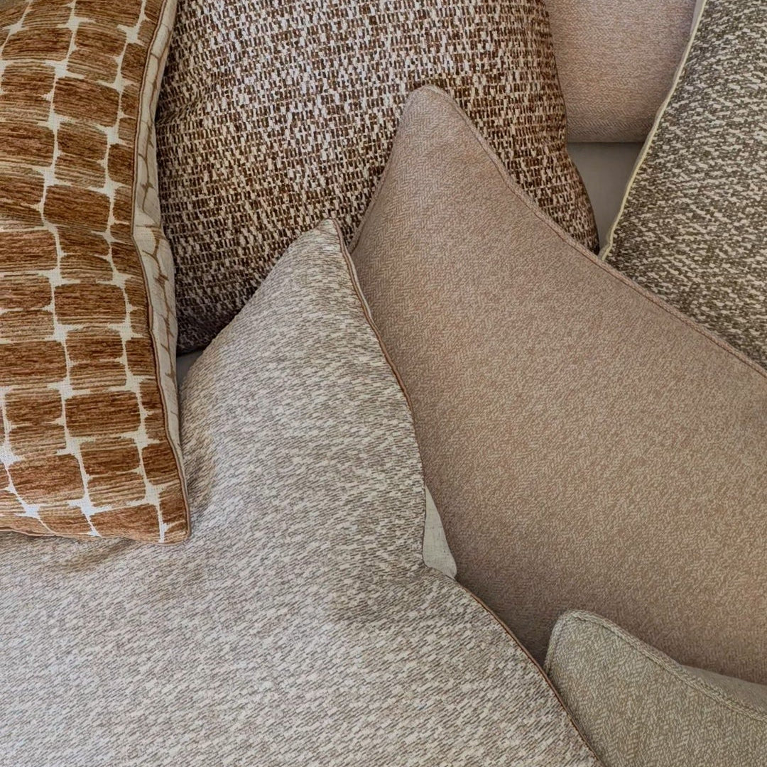 Tweed Oatmeal Sand Cushion