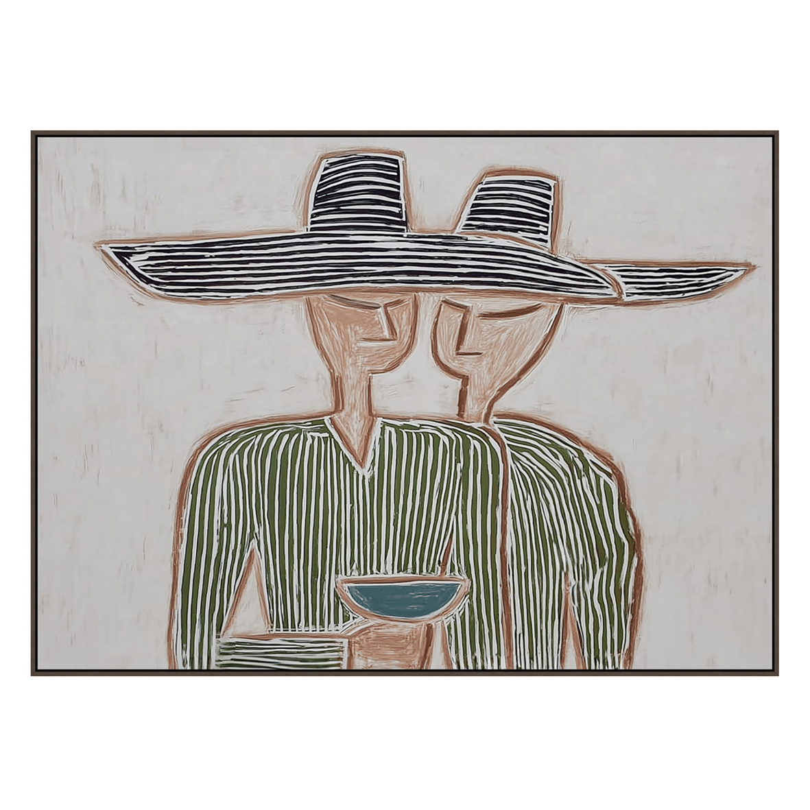 Two Amigo's Canvas Print
