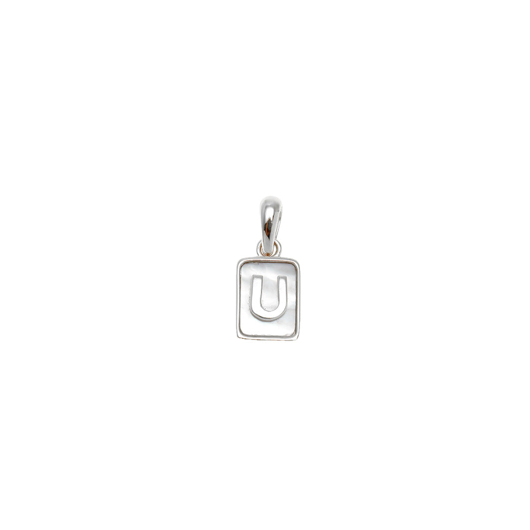 Pearl A-Z Pendant Set | Sterling Silver