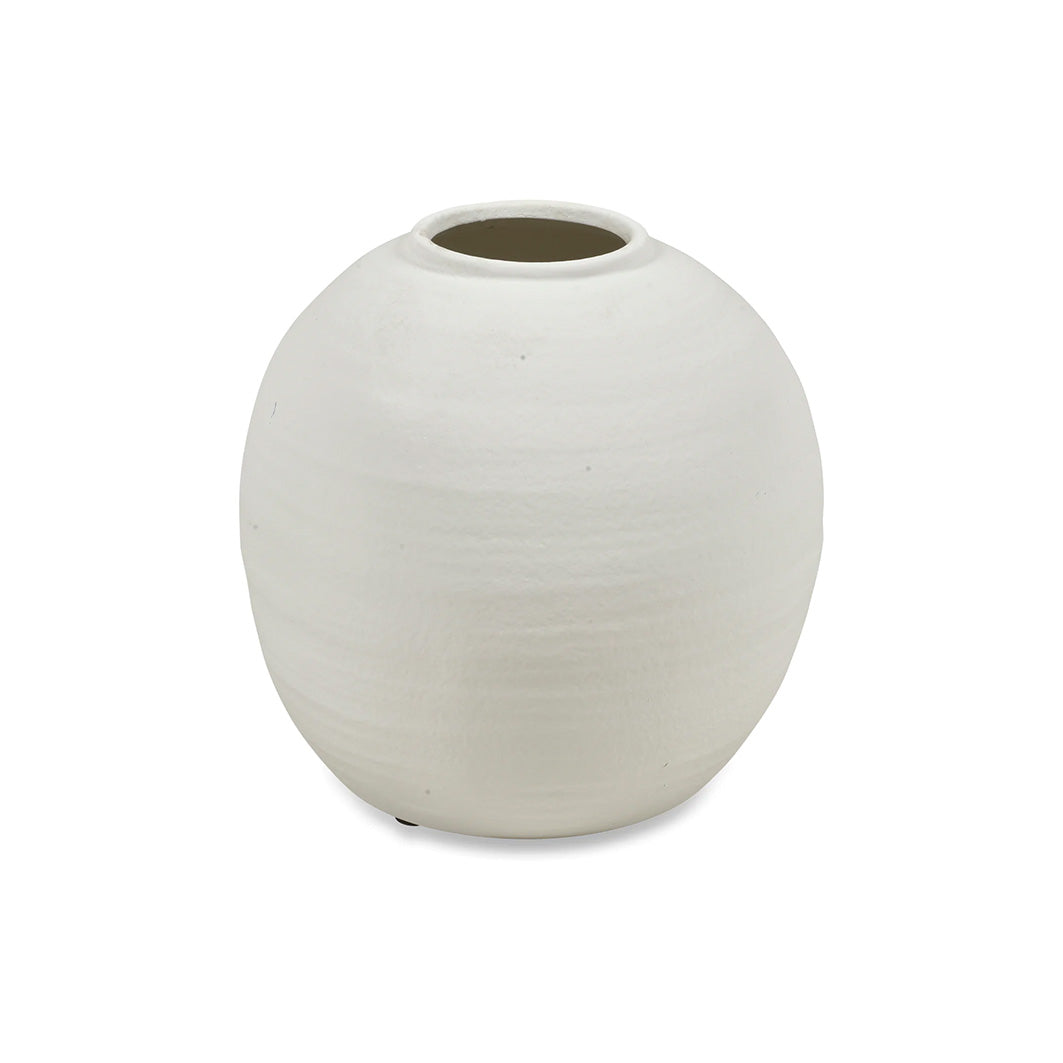 Nexos Round Ceramic Vase | Medium
